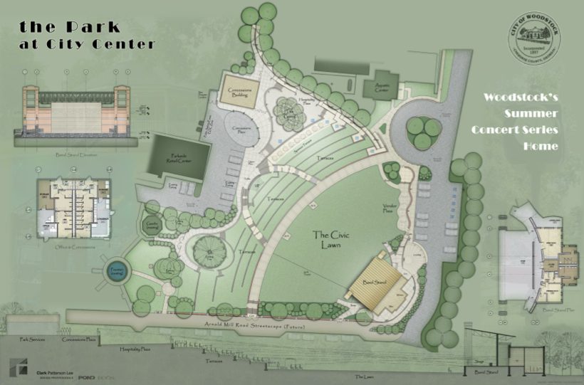 new amphitheater plans approved in woodstock ga