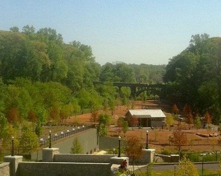 Great dog park in Piedmont Park - Midtown Atlanta